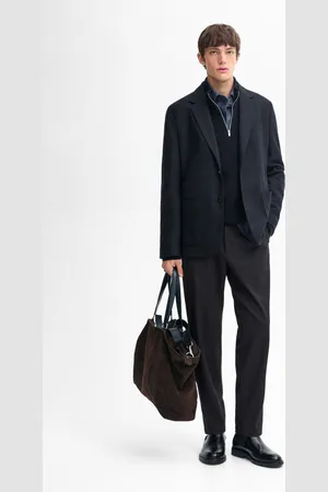Massimo Dutti Americana Fluida 100% Lana