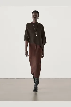 Massimo Dutti Capa Asimétrica Cashmere