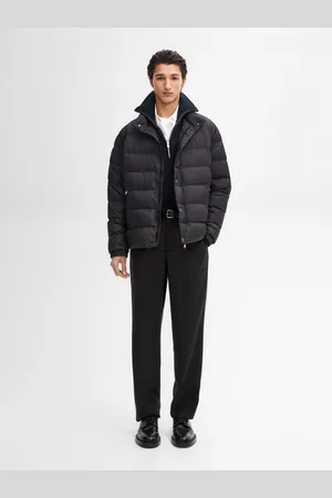 Massimo Dutti Chaqueta Ligera Acolchada Plumas