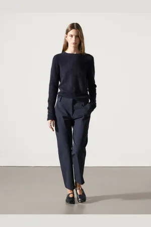 Massimo Dutti Pantalón Straight Tejido Técnico