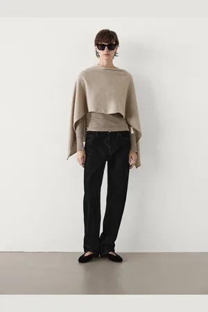 Massimo Dutti Capa Asimétrica Cashmere