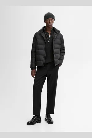Massimo Dutti Chaqueta Ligera Acolchada Plumas