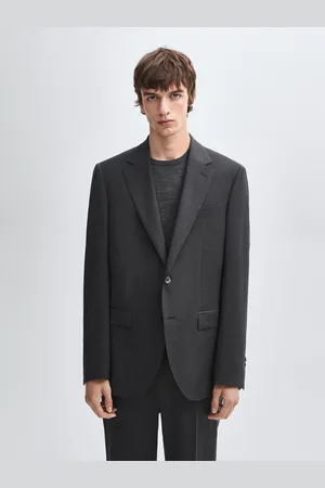 Massimo Dutti Americana Traje 100% Lana