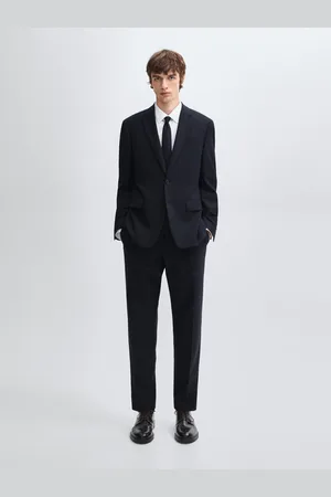 Massimo Dutti Americana Traje 100% Lana