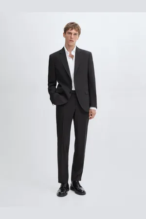 Massimo Dutti Americana Traje 100% Lana