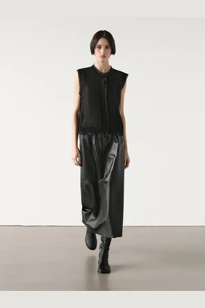 Massimo Dutti Chaleco Detalle Doble Tejido