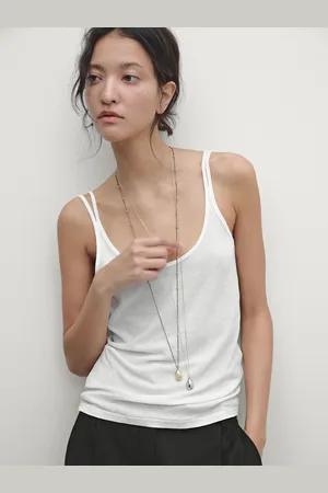 Massimo Dutti Collar Colgante Gota