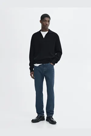 Massimo Dutti Jersey Punto Canalé 100% Algodón