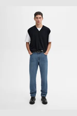 Massimo Dutti Chaleco Punto Cuello Pico