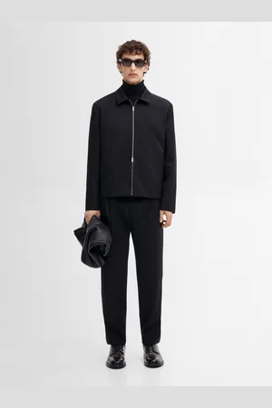 Massimo Dutti Pantalón Regular Fit 100% Lana