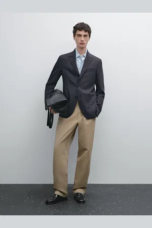 Massimo Dutti Americana Vestir 100% Lana