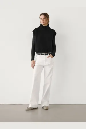 Massimo Dutti Chaleco Punto Cuello Alto