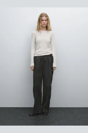 Massimo Dutti Camiseta Fina 100% Algodón