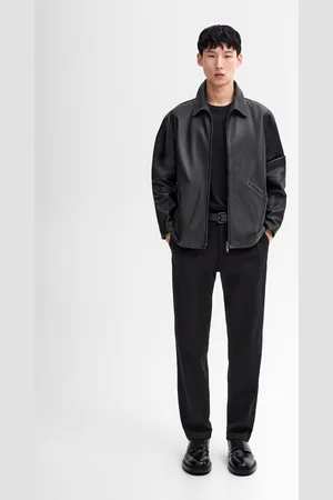 Massimo Dutti Chaqueta Piel Napa