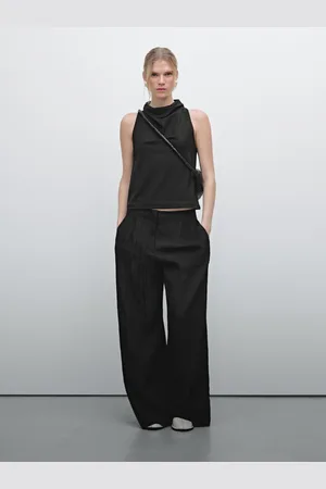 Massimo Dutti Pantalón Técnico Pinzas