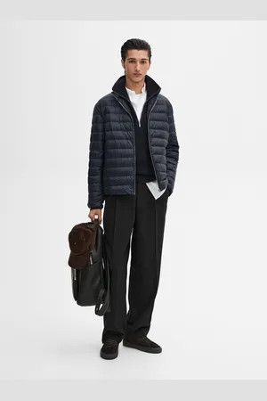 Massimo Dutti Chaqueta Plegable Acolchado Ligero Plumas
