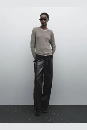 Massimo Dutti Camiseta Ligera Doble Con Lana