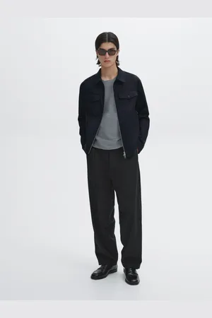 Massimo Dutti Chaqueta Detalle Bolsillos Algodón