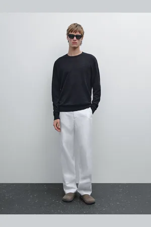 Massimo Dutti Jersey Punto Ligero 100% Lino