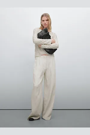Massimo Dutti Pantalón Técnico Pinzas