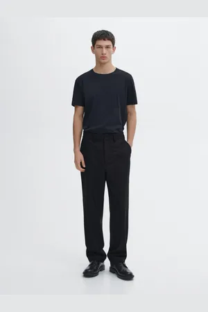 Massimo Dutti Camiseta Manga Corta Algodón Mercerizado