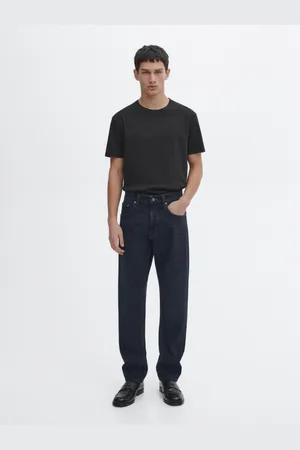 Massimo Dutti Camiseta Manga Corta Algodón Mercerizado