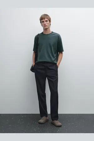 Massimo Dutti Camiseta Medium Weight 100% Algodón