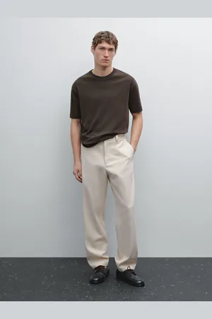 Massimo Dutti Camiseta Medium Weight 100% Algodón