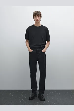 Massimo Dutti Camiseta Medium Weight 100% Algodón