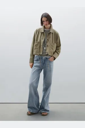 Massimo Dutti Jeans Flare Tiro Bajo Vintage