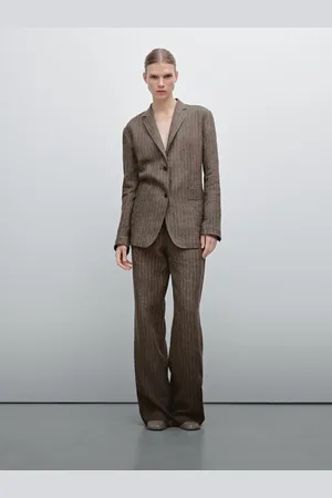 Massimo Dutti Americana Traje Rayas Diplomáticas