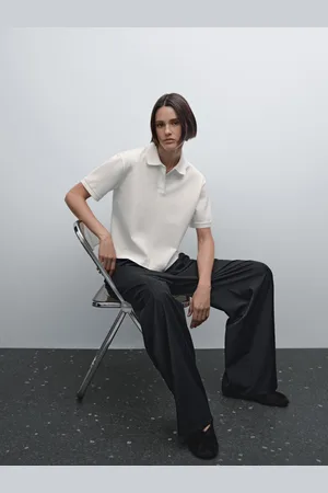 Massimo Dutti Polo Punto Piqué Algodón Mercerizado