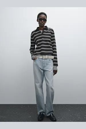 Massimo Dutti Camiseta Polo Punto Rayas Algodón