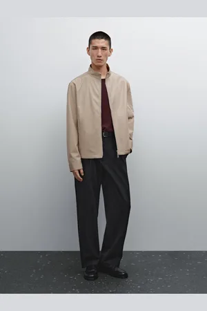Massimo Dutti Chaqueta Cremallera 100% Algodón