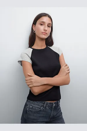 Massimo Dutti Camiseta Rib Algodón Sin Mangas