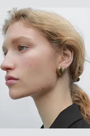 Massimo Dutti Pendientes Detalle Textura
