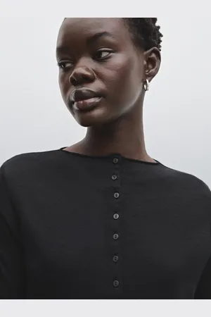 Massimo Dutti Cárdigan Corto Mezcla Lana