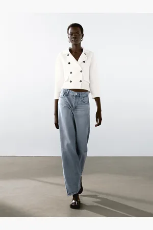 Massimo Dutti Cárdigan Punto Milano Doble Botonadura