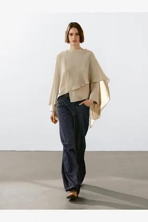 Massimo Dutti Capa Fluida Acabado Satinado