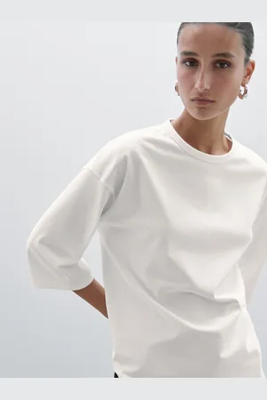 Massimo Dutti Camiseta Oversize Heavy Weight
