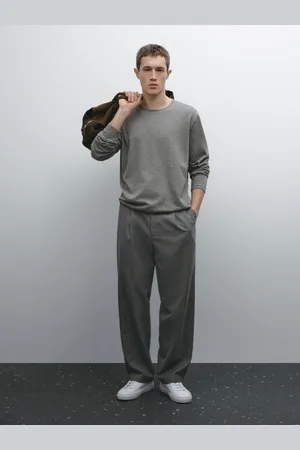 Massimo Dutti Jersey Punto Fino 100% Algodón