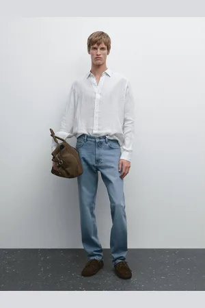 Massimo Dutti Jeans Slim Fit Mezcla Algodón