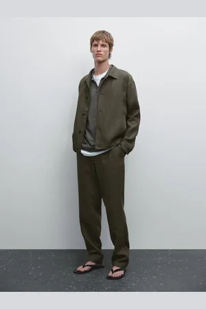 Massimo Dutti Sobrecamisa 100% Lino
