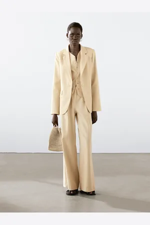 Massimo Dutti Americana Mezcla Lino