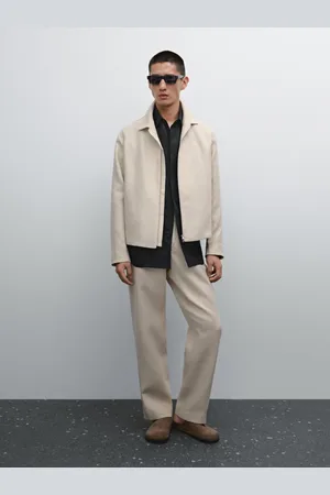 Massimo Dutti Cazadora Ligera 100% Lino