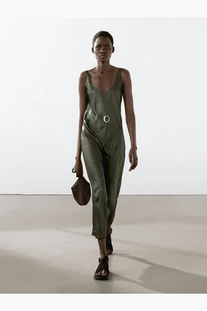 Massimo Dutti Vestido Largo Fluido Satinado