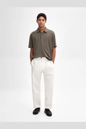 Massimo Dutti Polo Cuello Abotonado 100% Algodón