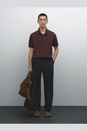 Massimo Dutti Polo Micro Estructura Piqué Algodón