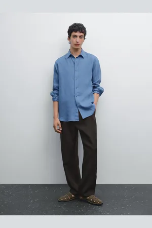 Massimo Dutti Camisa Regular Fit 100% Lino