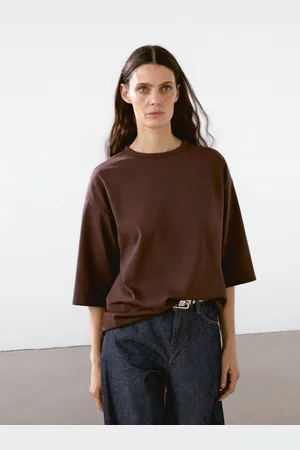 Massimo Dutti Camiseta Oversize Heavy Weight